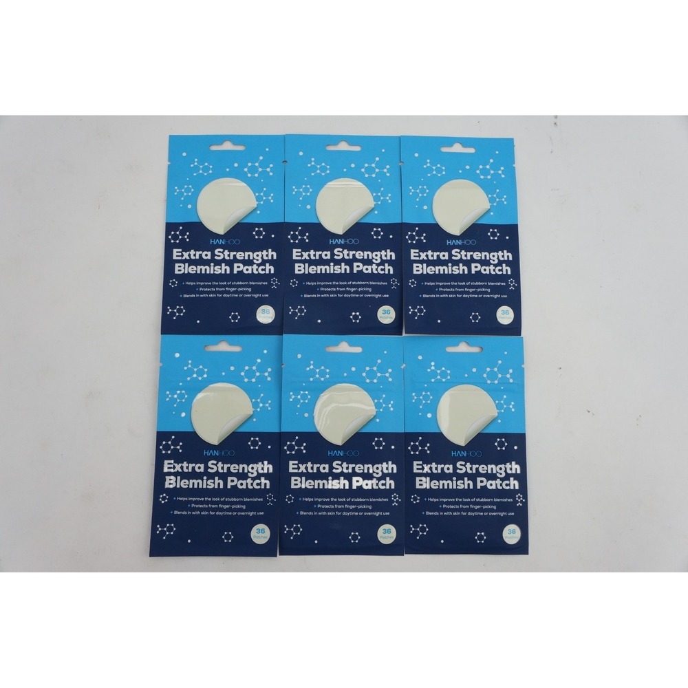 New HanHoo Extra Strength Blemish Patch Bundle 216 Total Patches In 6 Packs